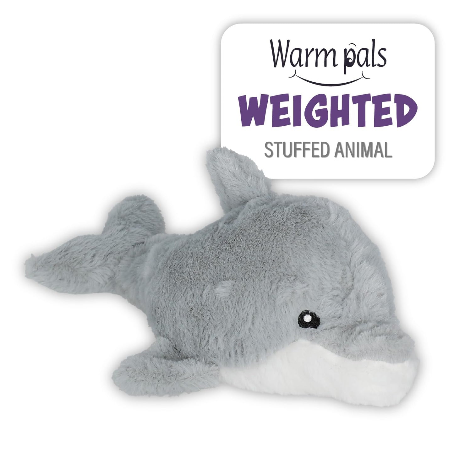 1I4 Group Warm Pals - Dolphin - Cozy Lavender Scented Plush Toys - Stuffed Animal - Coolable Bedtime Comfort Plushie