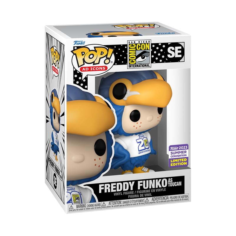 Funko Pop! Freddy As Toucan Sdcc Shared Exclusive