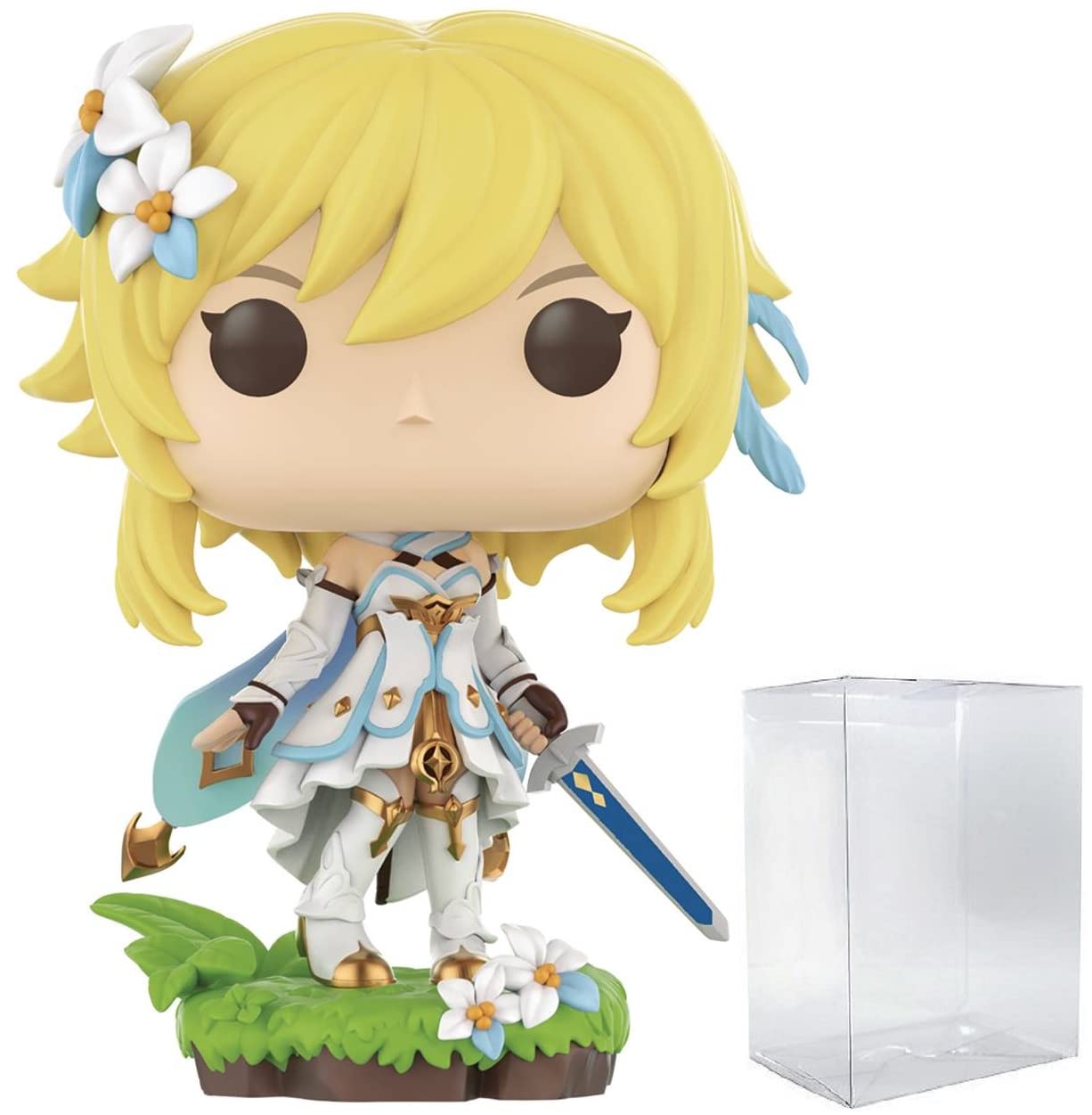 Pop Genshin Impact - Lumine Funko Vinyl Figure (Bundled With Compatible Box Protector Case), Multicolor, 3.75 Inches
