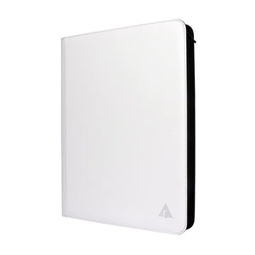 Rieton 16 Pocket 1000+ Pockets Card Binder, Large Ringless Side Loading Pockets Trading Card Album Folder For Tcg -White