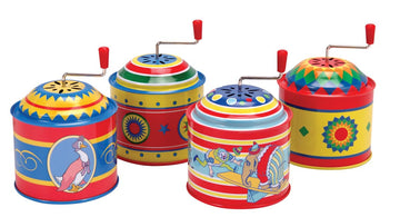 Tin Music Boxes Toy (Each Item Sold Separately)
