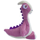 Gigantosaurus: 10'' Dinosaur Soft Plush - Rocky - Pink & White Huggable Dino, Soft Texture Stuffed Toy, Tv Series Character, Tod