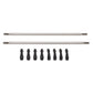 Meus Racing 1/10 Links Steel Chassis Links Kit For Traxxas Trx4 Axial Scx10 Tamiya Cco1 Redcat Gen8 1/10 Rc Crawler (135Mm)