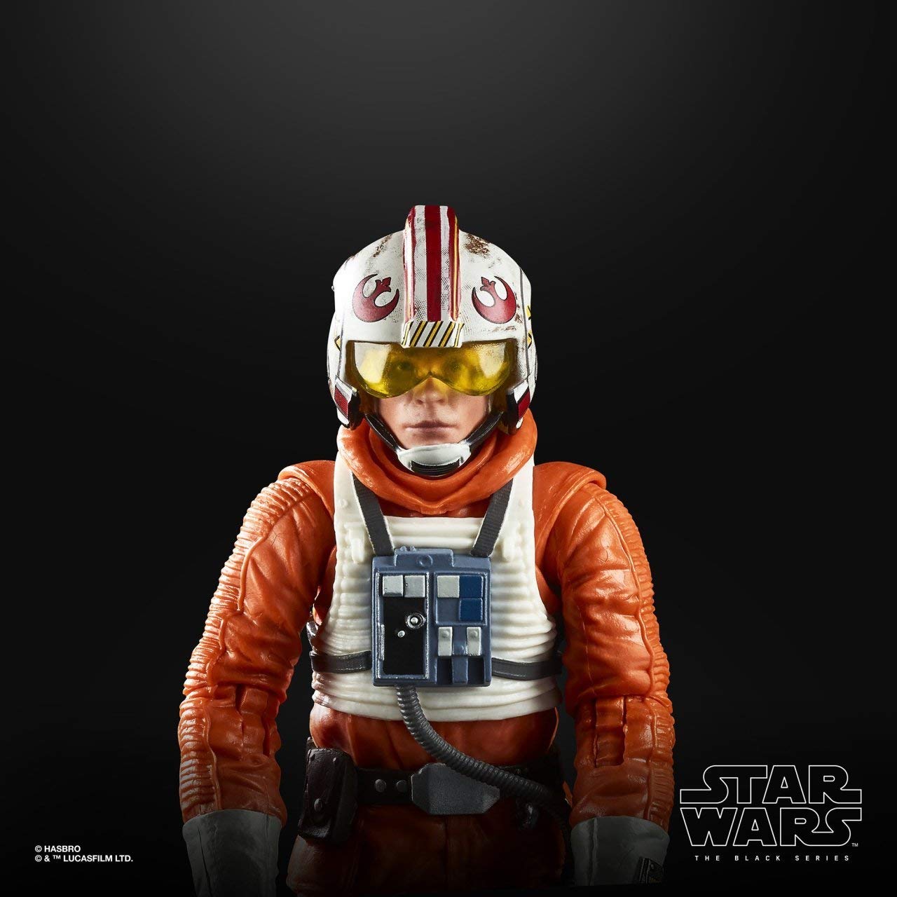 STAR WARS The Black Series Luke Skywalker 6-inch Figure, Snowspeeder Variant, Plastic, E90525X0, 40th Anniversary Collectible