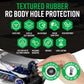 RC Body Mounts Protection Kit, 49 Pieces Black PVC RC Body Clips Washers, Protect Body & Mounting During Impact, RC Car Body Cli