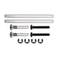 FriHobby Aluminum Front Lower Suspension Arms Set for Losi 1/10 Baja Rey Desert Truck Upgrades Parts Replace LOS234004 (Blue)