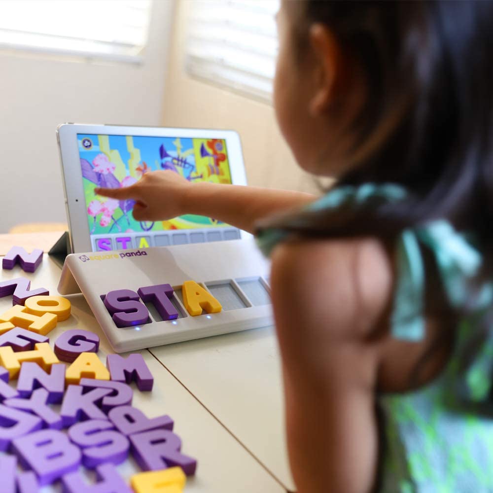Letter Tiles Stack and Learn