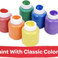 Crayola Washable Kids Paint Set (12Ct), Classic And Glitter Paint For Kids, Arts & Crafts Supplies, Toddler Painting Kit, 3+ [Amazon Exclusive]