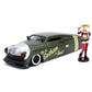 Jada Toys 1: 24 1951 Mercury W/Harley Quinn Figure, Green