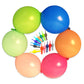 In-Jooyaa 6 Inch Latex Link Balloons 100 Pcs Quick Link Balloon For Party Decoration(White And Macaron Pink)