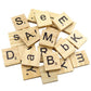 1000Pcs Scrabble Letters For Crafts - Diy Wood Gift Decoration - Making Alphabet Coasters And Scrabble Crossword Game Wood Letter Tiles/Wooden Scrabble Tiles A-Z Capital Letters For Crafts, Pendants,