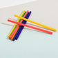 60 Pieces Rhythm Sticks For Kids Bulk, 12 Inch Wood Lummi Sticks Music Classroom Percussion Instruments, 6 Colors