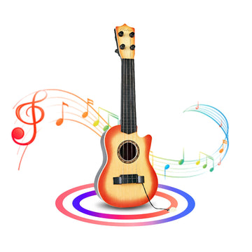 17'' Mini Guitar Toy for Kids - 4 String Musical Toys for Toddlers