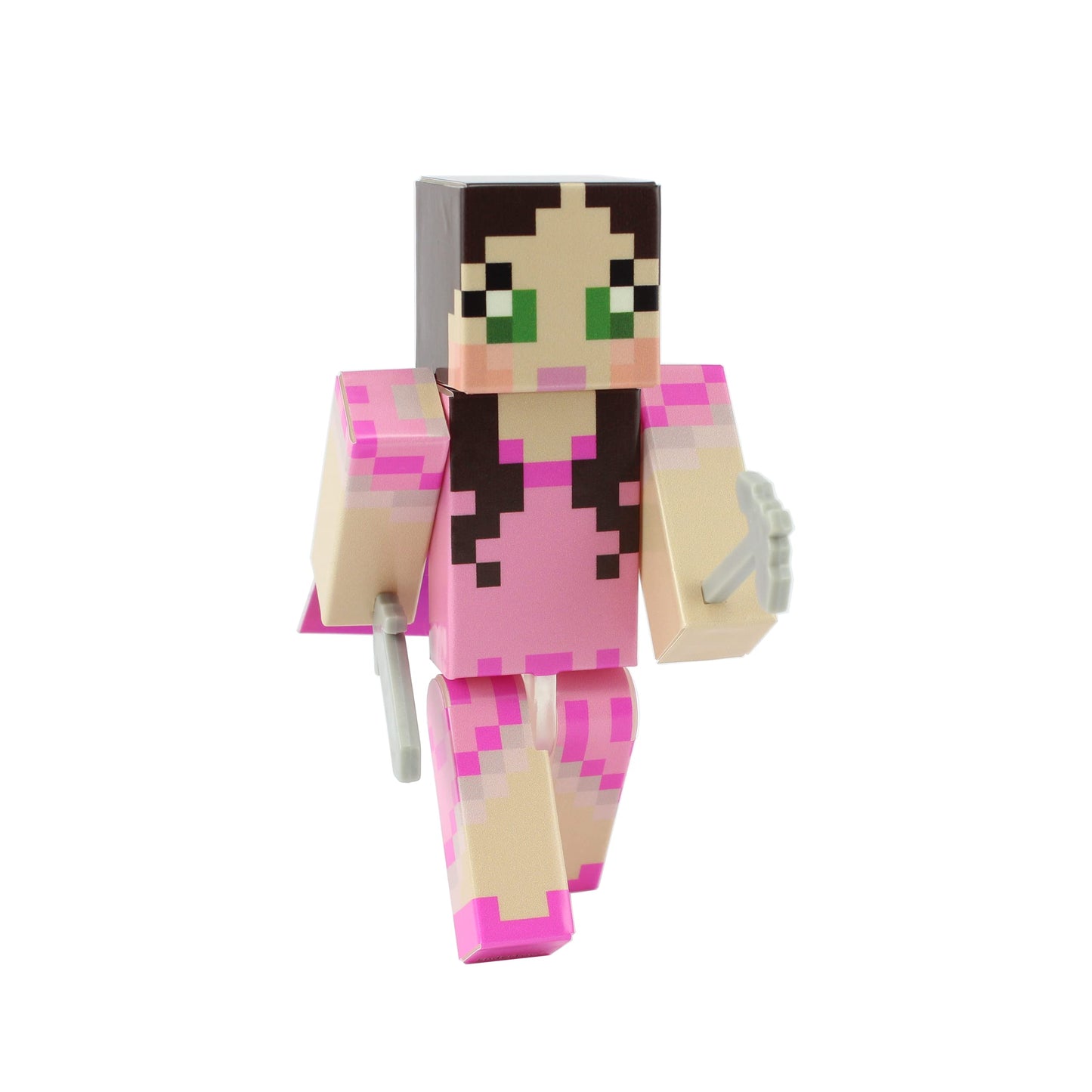 EnderToys Pink Dress Green Eyed Girl Action Figure