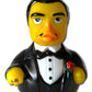 Celebriducks - The Godfeather - Floating Rubber Ducks - Collectible Bath Toy Gift For Kids & Adults Of All Ages