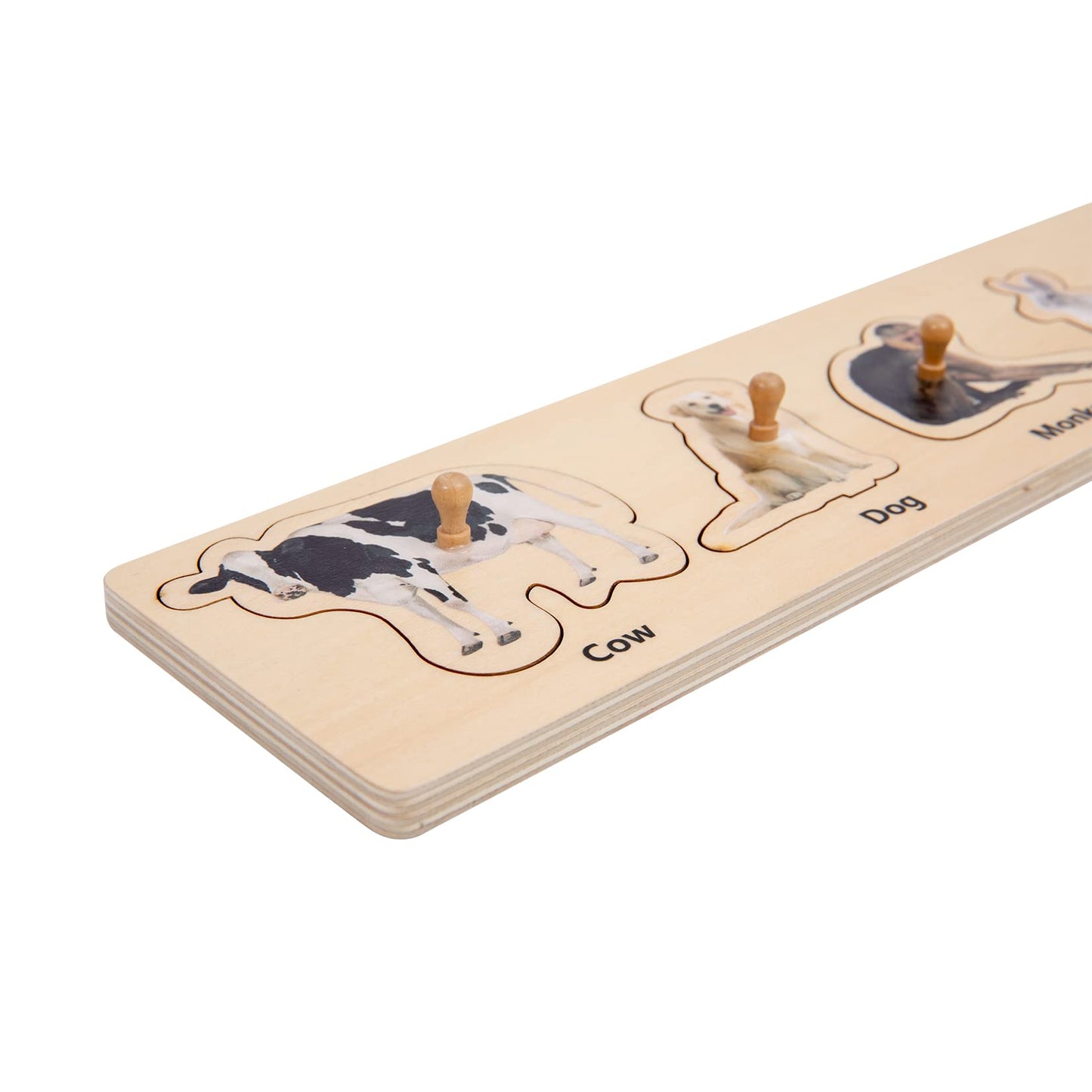 Adena Montessori Ainteractive Animal Puzzle Set: Discover The World Of Animals And Their Diets Puzzletoys For 2 Years Old Toddler Infant