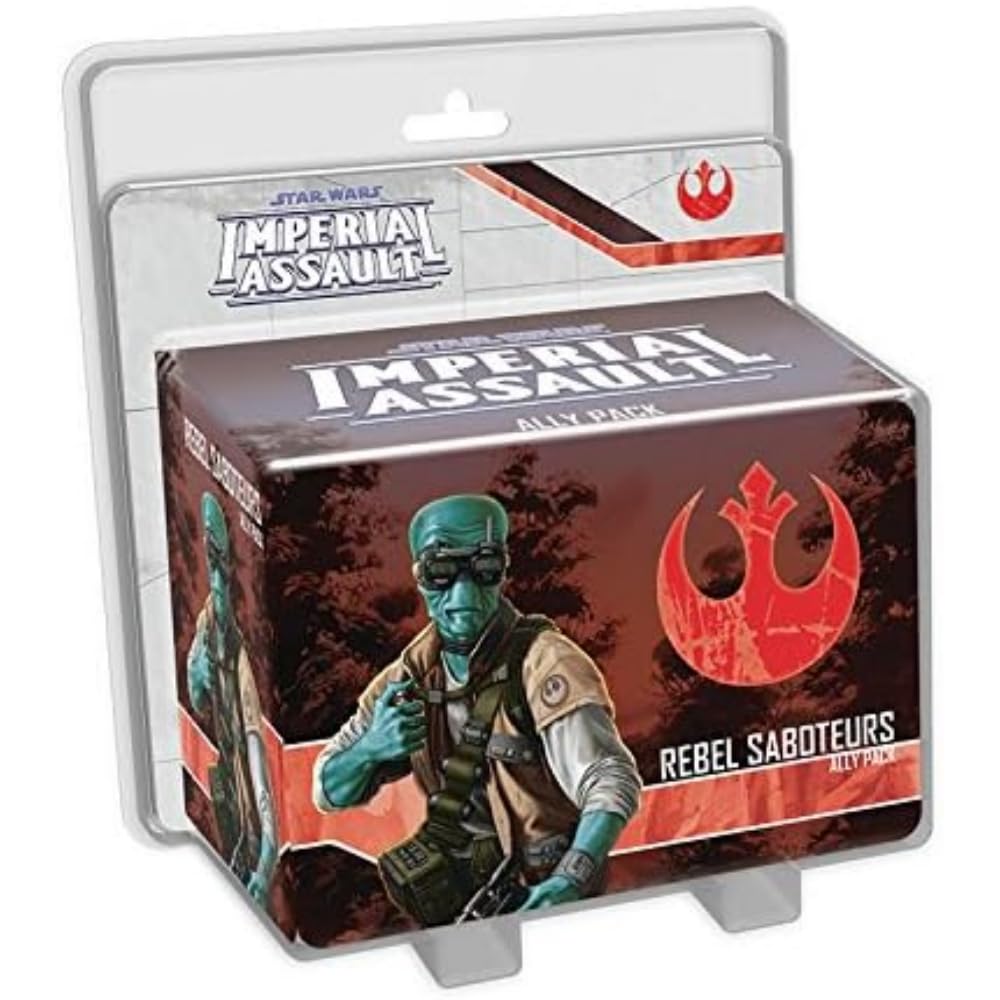Star Wars Imperial Assault Board Game Rebel Saboteurs ALLY PACK - Epic Sci-Fi Miniatures Strategy Game for Kids and Adults, Ages