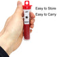Ahoper Left Right Center Dice Game Prime Set Bundle With 3 Dices + 36 Chips. Round Tube Storage Is Very Convenient For Travel. Easy To Store, Carry Around. (Red)