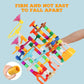 Marble Run, 166Pcs Marble Maze Building Block Toys For Kids, Stem Learning Toys Marble Track Race Set With 30 Glow In The Dark Glass Marbles Birthday Gift Toys For Boys & Girls Aged 3-12