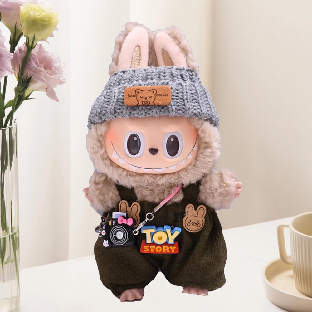 2025 New Clothes For Labubu Outfit, Exquisite Accessories For Labubu,Cute Clothes Set For 17 Cm Labubu Accessories (#H)