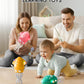 Electric Crawling Dancing Octopus Toy - LED Lights & Music, USB-C Rechargeable Tummy Time Toy for 36 Months-6 Years Toddlers, Bo
