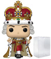 Funko POP Broadway Hamilton King George Vinyl Figure 3.75" Multicolor with Box Protector Case