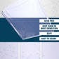 Top Loader Card Sleeves 480 Ct, 35 Pt Premium - 240 Hard Plastic & 240 Soft Clear Sleeves For 3' X 4' Trading Cards