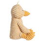 Apricot Lamb Plush Corduroy Duck Stuffed Animal, Soft Cuddly Toy, 8.5 Inches, Small, Perfect for Children