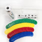 Jhfy Left Right Center Dice Game Prime Set Bundle- 2 Pack Assorted Colors