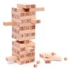 Toyterra 54 Pcs Wooden Tumbling Tower Game  Indoor Stacking Puzzle Blocks For Kids, Adults & Families  Fun Balancing Toy For B