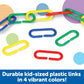 Learning Resources Link 'N' Learn Links - 500 Pieces, Ages 3+, Preschool Learning Supplies, Toddler Learning Toys, Back To School Supplies,Teacher Supplies