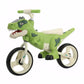 Dinosaur-Themed Toddler Balance Bike Toys for 3 4 5 6 7 Year Old Girls & Boys - Music & Lighting Effects, No-Pedal Training Bike