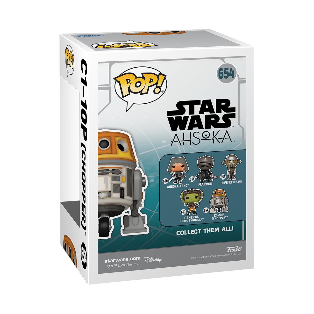 Funko Pop! Star Wars: Ahsoka - C1-10P (Chopper)