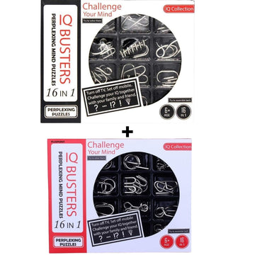 Pluspoint Brain Teasers Metal Wire Puzzle Toys Assorted Metal Puzzle Toys For Gifts, Unlock Interlock Toys Iq Booster Brain Teas