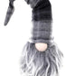 Bright Ideas Small Black & White Plaid Gnome Decorative Figure Figurine 11.5''