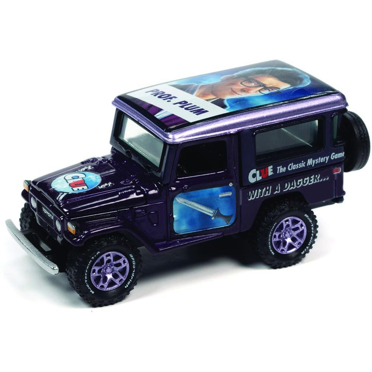 Johnny Lightning Jlpc008 Pop Culture 1980 Toyota Land Cruiser Clue