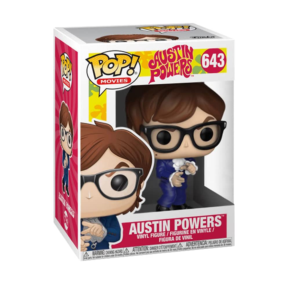 Funko Pop Movies: Austin Powers - Austin Powers Collectible Figure, Multicolor