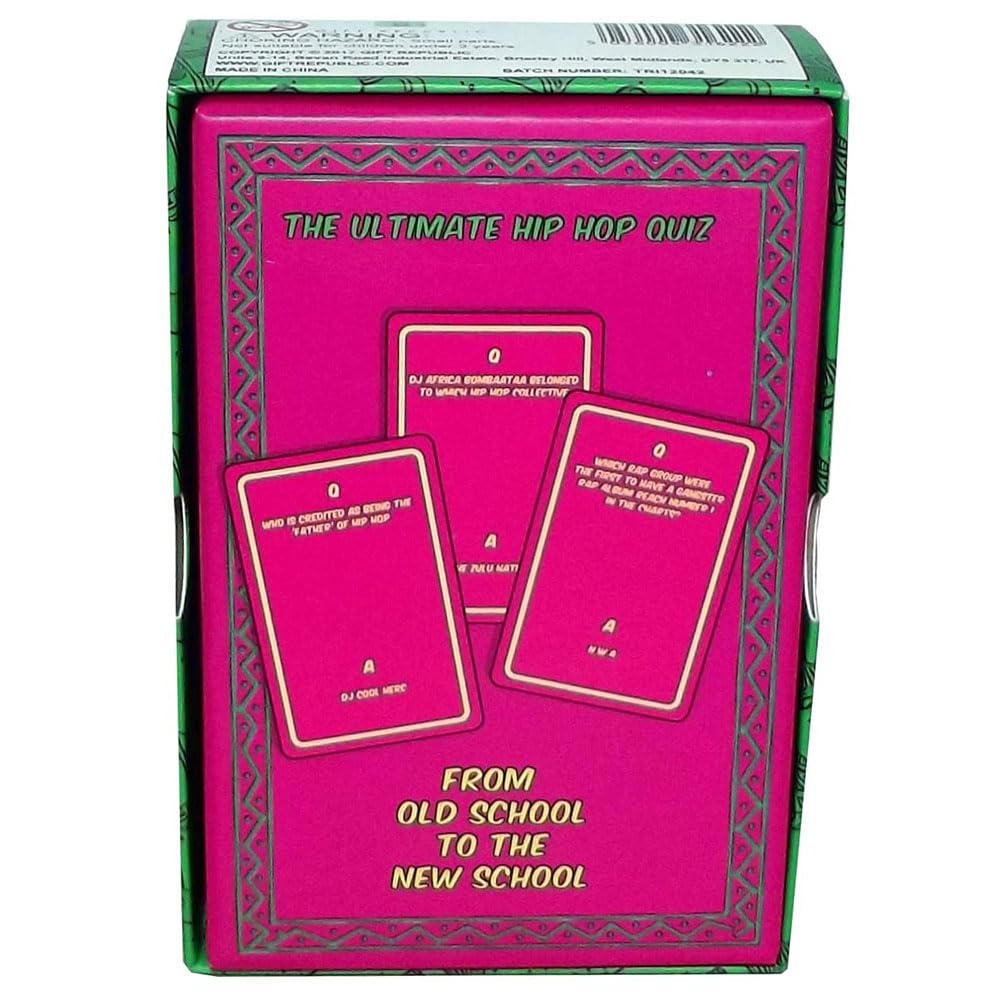 Gift Republic Hip Hop Trivia