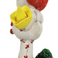 Ebros Day Of The Dead Pinheadz Monster With Voodoo Stitches Figurine Halloween Collectible Fantasy Mythical Beings Undead Apocalypse Horror (Pennywise Clown It With Red Balloon And Ship)