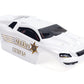 SummitLink Custom Body Police White Style Compatible for e-Revo Mini 1/16 Scale RC Car or Truck (Truck not Included) ERMN-PW-01
