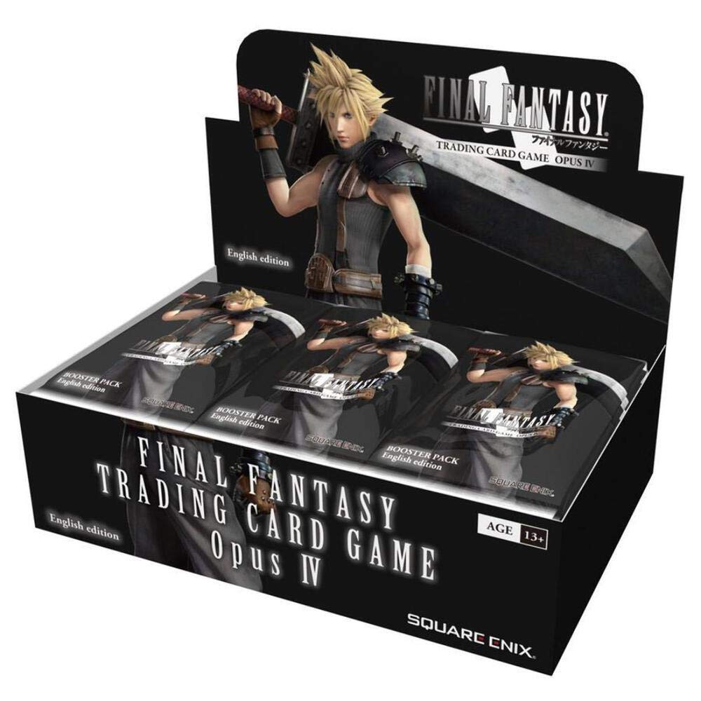 FINAL FANTASY TCG: Opus IV Collection Booster Display - Multi Color, Model XFFTCZZZ65, Paper Material