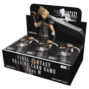 FINAL FANTASY TCG: Opus IV Collection Booster Display - Multi Color, Model XFFTCZZZ65, Paper Material