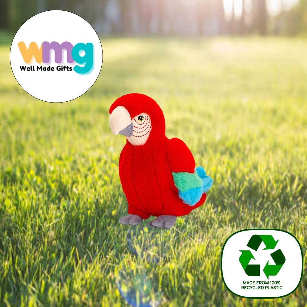 100% Recycled Plush Eco Toys (Parrot)