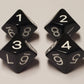 Quempire Spindown D10 Dice (4 Pack) Great For Magic: The Gathering