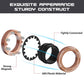 9Pcs Magnetic Rings Fidget Toys For Adults And Teen Boy, Fidget Stress Spinner Rings For Anxiety Relief,Boy Girls Gifts Easter Basket Stuffers
