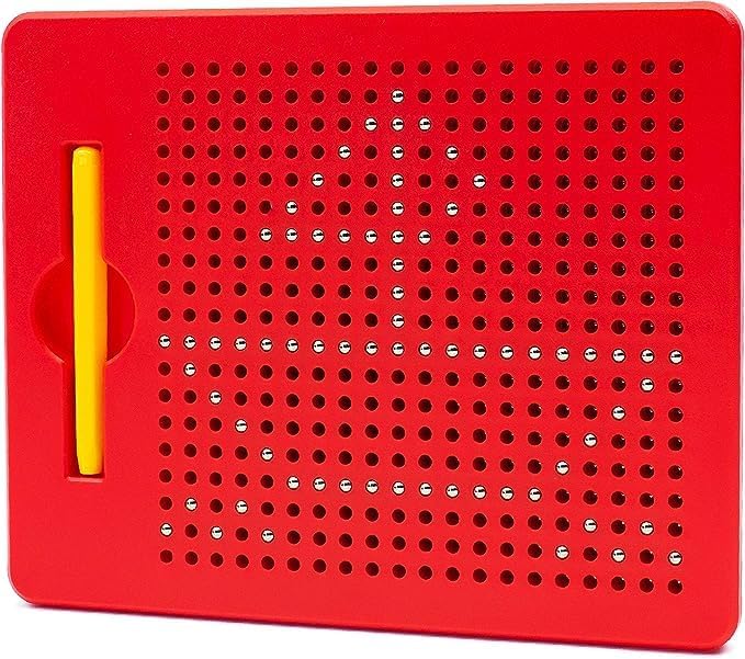 Zaylos Store Magnetic Drawing Board for Kids and Toddlers with Stylus Pen and Magnetic Beads Erasable Doodle Writing Pad Educati