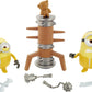 Minions: The Rise of Gru Movie Moments Martial Arts Minions: Approx 4-in Action Figure Interactive Toy with Articulation & Kung Fu Movie Scene Training Accessories Older Minion Fans