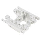 MEUS RACING TRX4M Skid Plate Transmission Plate for TRX4M Defender, Bronco etc.,Silver