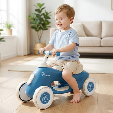 R For Rabbit Speedster Zoomy Push Ride-On For Baby, Wide Tpe Wheels With Ergonomic & Comfortable Seat, Non Slip Footrest For 1 T