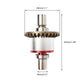 GDOOL Metal Differential Upgraded Spare Parts for 1:12 124019 124018 1:14 144001 RC Car Spare Accessories
